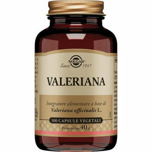 Solgar - Valeriana 100 capsule vegetali