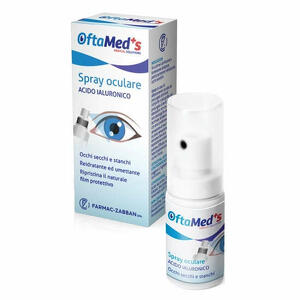 Meds - Oftamed's spray culare occhi secchi e stanchi acido ialuronico 10ml