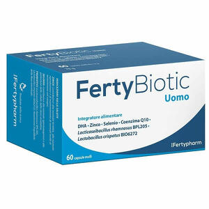 Biocure - Fertybiotic uomo 60 capsule