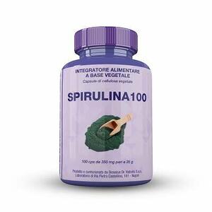Spirulina100 - Spirulina100 100 capsule 35 grammi