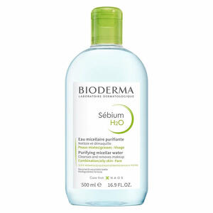 Bioderma - Sebium h2o acqua micellare detergente purificante 500ml