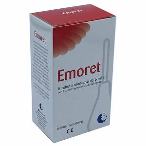 Emoret - Emoret 6 tubetti 6ml gel ad uso proctologico