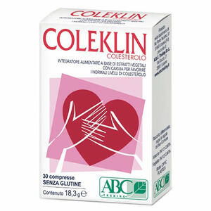 Coleklin - Coleklin colesterolo <3mg 30 compresse