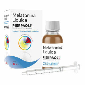 Pierpaoli - Melatonina liquida pierpaoli 30ml