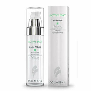 Collagenil - Collagenil active mat daily cream seboregolatrice/purificante per la pelle del viso flacone 50ml