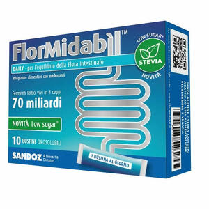 Flormidabil - Flormidabil daily 10 bustine con stevia