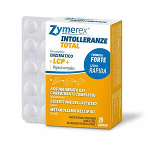 Zymerex - Zymerex intolleranze total 20 compresse