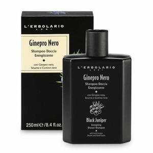 L'erbolario - Ginepro nero shampoo doccia energizzante 250ml