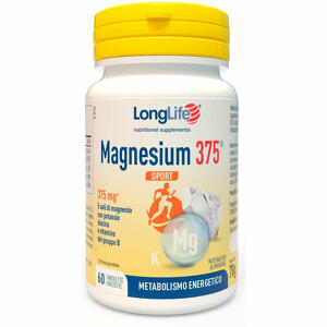 Long life - Longlife magnesium 375 sport 60 tavolette
