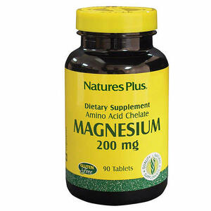 Nature's plus - Magnesio 200 chelato 90 tavolette