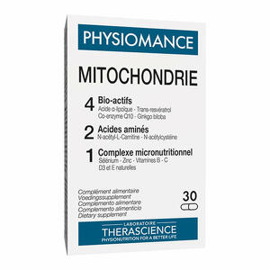 Physiomance - Physiomance mitochondrie 30 capsule