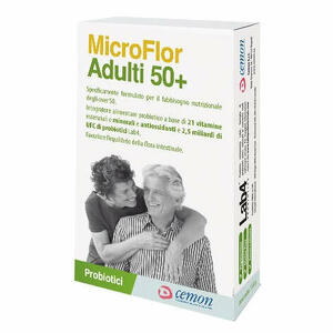 Cemon - Microflor adulti 50+ 30 capsule