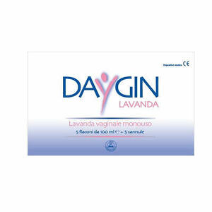 Daygin - Daygin lavanda vaginale 5 flaconi 100ml + 5 cannule