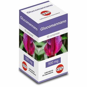 Glucomannano - Glucomannano 90 compresse 500mg