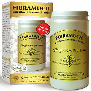 Giorgini - Fibramucil con fibre e fermenti lattici polvere 120 g