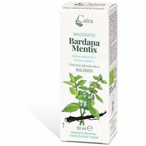 Macerato bardana mentismelissa officinalis l. arctium lappa l. - Caira bardanamentis macerato idroalcolico bio gocce 50ml