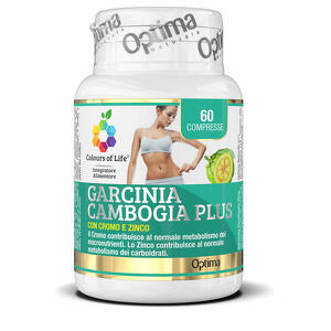 Colours of life - Colours of life garcinia cambogia plus 60 compresse 1000mg