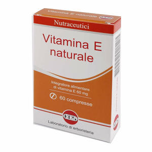 Vitamina e naturale - Vitamina e naturale 60 compresse
