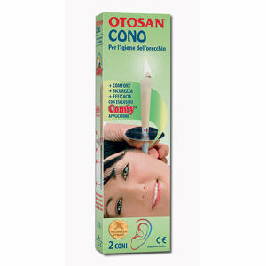 Otosan - Otosan cono per l'igiene delle orecchie otosan+propoli 2 pezzi