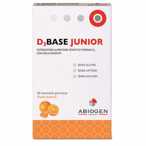 Dibase - D3base junior 30 caramelle gommose arancia