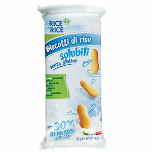 Probios - Rice&rice biscotti di riso solubili 30% grassi in meno 120 g