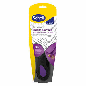 Scholl - Ortesi piede scholl inbalance fascite medium