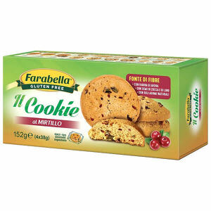 Farabella - Farabella il cookie al mirtillo 4 bustine da 38 g