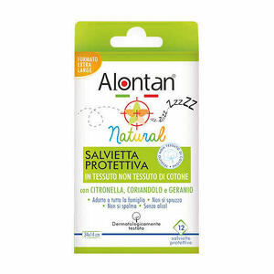 Alontan - Alontan natural salvietta monouso 12 pezzi