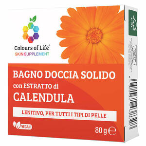 Colours of life - Colours of life calendula bagno doccia solido 80 g