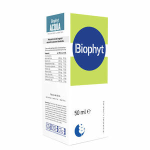 Biogroup - Biophyt acqua 50ml soluzione idroalcolica
