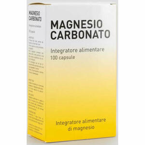 Olcelli farmaceutici - Magnesio carbonato 100 capsule