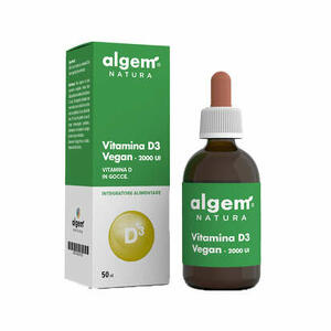 Algem natura - Vitamina d3 vegan 2000 ui 50ml