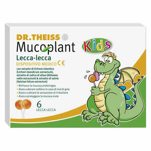 Dr theiss - Dr theiss mucoplant lecca lecca gola 6 pezzi