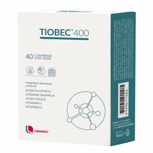 Tiobec - Tiobec 400 40 compresse fast-slow