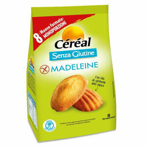 Cereal - Madeleine senza glutine 8 pezzi da 28,5 g