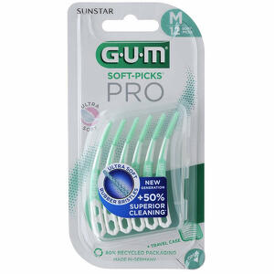 Gum - Soft pick pro medium 12 pezzi