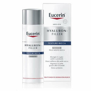 Eucerin - Hyaluron+filler texture ricca notte 50ml