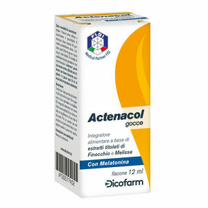Actenacol - Actenacol gocce 12ml con melatonina