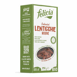 Felicia - Felicia bio sedanini lenticchie rosse 250 g