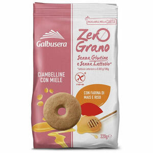 Zerograno - Frollini ciambelline miele 220 g