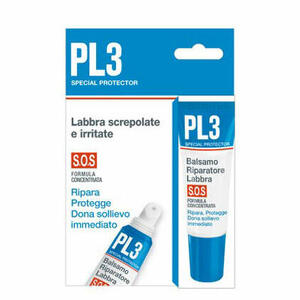 PL3 - Balsamo riparatore labbra sos con astuccio 7,5ml
