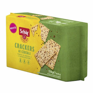 Cereal - Schar crackers cereali senza lattosio 6 monoporzioni da 35 g