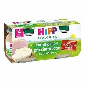 Hipp - Hipp bio omogeneizzato formaggino prosciutto 2x80 g