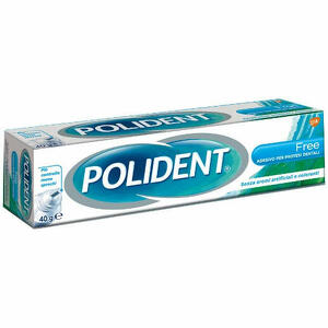 Polident - Polident free adesivo per protesi dentaria 40 g