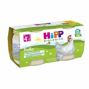 Hipp - Hipp bio hipp bio omogeneizzato pollo 2x80 g