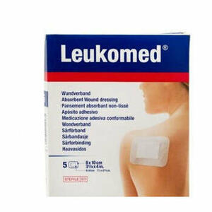 Leukomed - Leukomed medicazione post-operatoria in tessuto non tessuto 8 x 10 cm