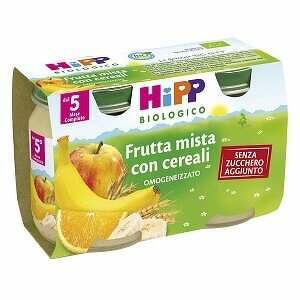 Hipp - Hipp bio omogeneizzato frutta cereali 125 g 2 pezzi