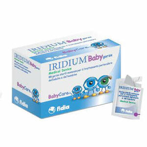 Iridium - Garza oculare medicata iridium baby 28 pezzi