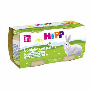 Hipp - Hipp omogeneizzato coniglio con patate 2x80 g