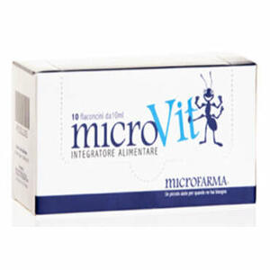 Microfarma - Microvit 10 flaconcini da 10ml